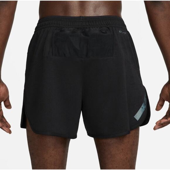New Men’s Sz M Nike Dri-FIT Stride Running Division 4'' Running Shorts Black - Picture 2 of 11